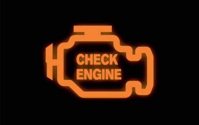 Check engine на Тойота Прадо 120