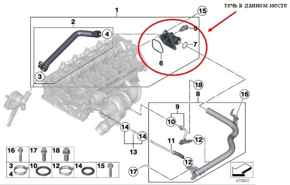 Ошибка Низкое Давление Масла в Двигателе на Бмв F20 • Симптомы неисправности