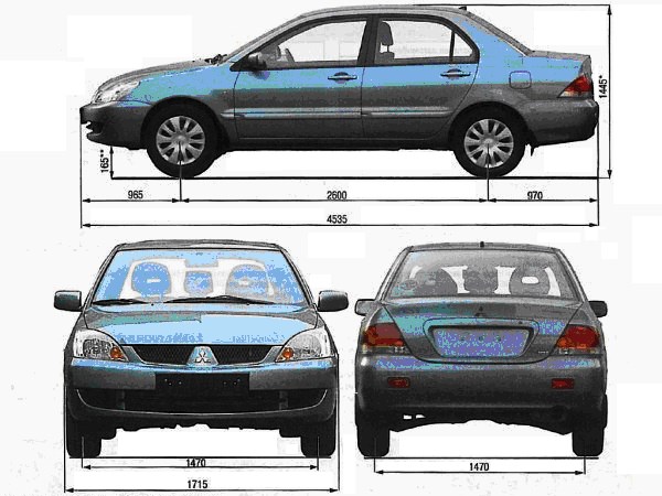 Mitsubishi Lancer Расход Топлива на 100 км • Поколение номер два