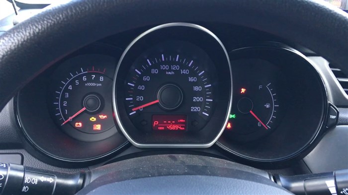 автомобиль Kia не заводится