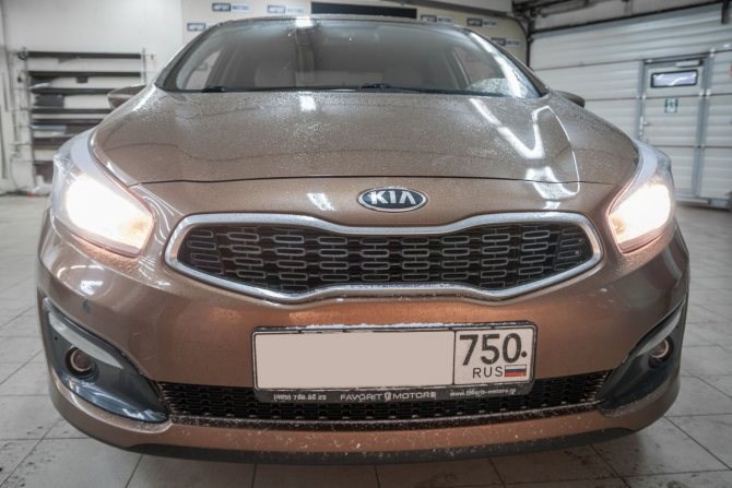 Kia Ceed не Горят Передние Габариты • Киа сид предохранитель прикуривателя